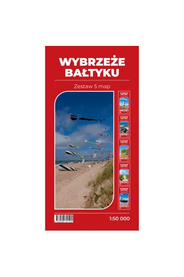 Wybrze�e Ba�tyku zestaw 5 map turystycznych 1:50 000