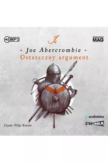 Audiobook CD MP3 Ostateczny argument. Pierwsze prawo. Tom 3 - Joe Abercrombie