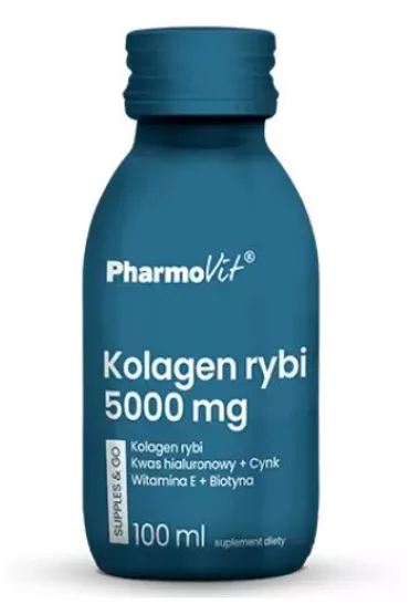 Pharmovit Shot kolagen rybi 5000 mg Suplement diety 100 ml