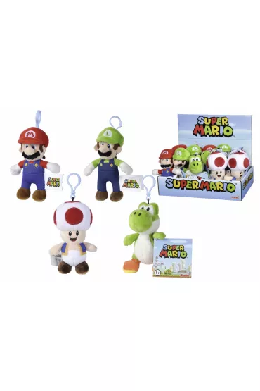 Super Mario Breloki pluszowe 4 rodzaje
