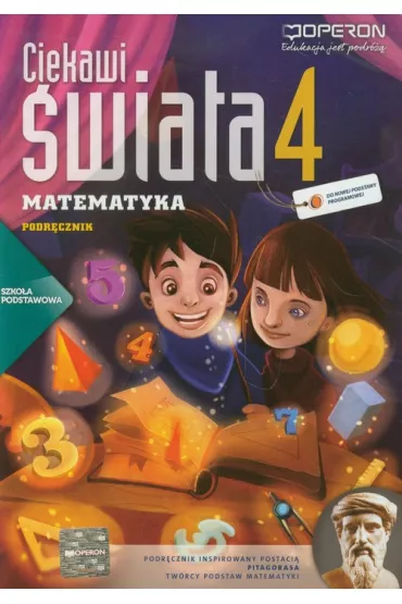 Ciekawi �wiata. Matematyka 4. Podr�cznik. Szko�a podstawowa - Adam Konstantynowicz, Anna Konstantynowicz, Bo�ena Kilja�ska, Gra�yna Ukleja, Ma�gorzata Paj�k