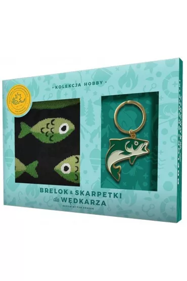 Zestaw brelok + skarpetki dla w�dkarza