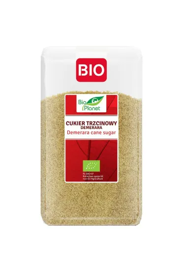 Bio Planet Cukier trzcinowy demerara 1 kg Bio