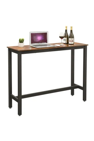 Songmics Wysoki stolik barowy kuchenny LOFT 100 cm
