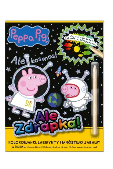 �winka Peppa. Ale zdrapka! Ale kosmos!