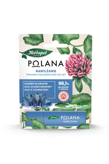 Herbapol Polana Pomadka piel�gnacyjna do ust - nawil�anie 4.7 g