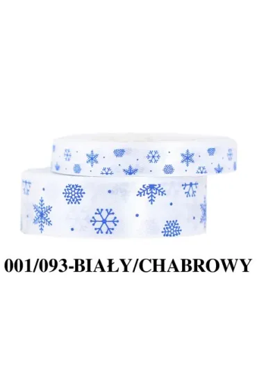 Pogotowie Florystyczno �lubne Wst��ka satynowa �nie�ynki 12mm/22mb