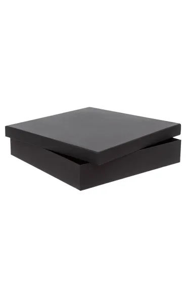 Dalprint Pude�ko tekturowe czarne 33.5x33.5x6.5cm