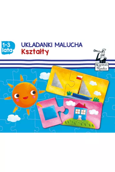 Puzzle Uk�adanki malucha. Kszta�ty. Kapitan Nauka Edgard