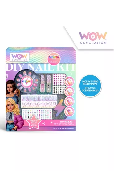 Zestaw do manicure z pachn�cymi tipsami WOW KIDS EUROSWAN