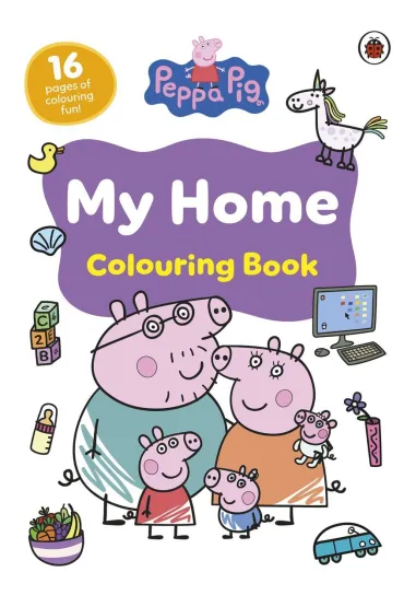 Peppa Pig. My Home Colouring Book