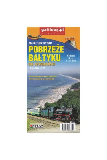 Pobrze�e Ba�tyku 1:45 000 Mapa turystyczna