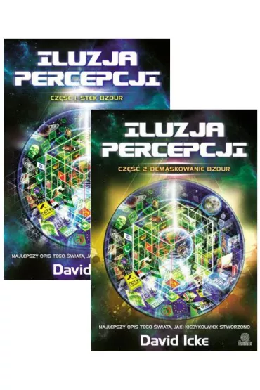 Zestaw 2 ksi��ek: Iluzja percepcji. Cz�� I i II - David Icke