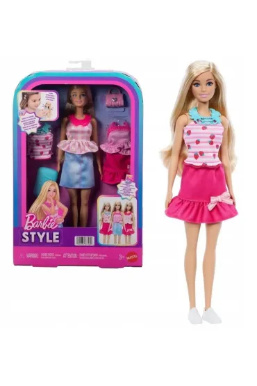 Barbie zestaw z ubraniami Mattel