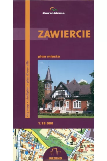 Zawiercie Plan miasta 1:15 000