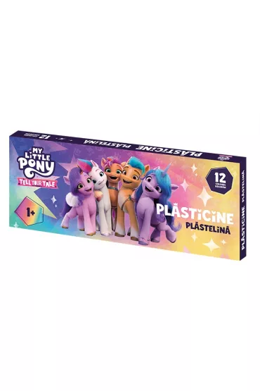 Astra Plastelina szkolna My Little Pony 12 kolor�w 12 szt.
