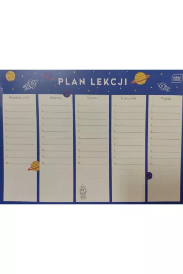 Interdruk Plan lekcji A4 Boys