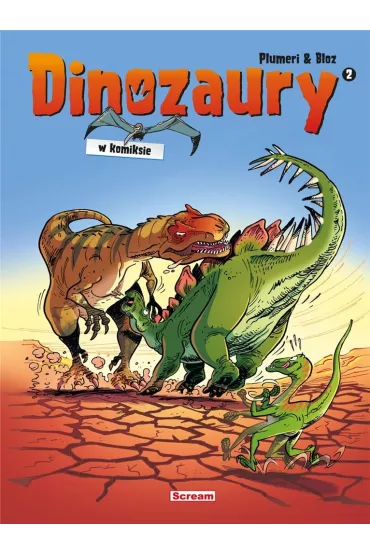 Dinozaury w komiksie. Tom 2 - Arnaud Plumeri