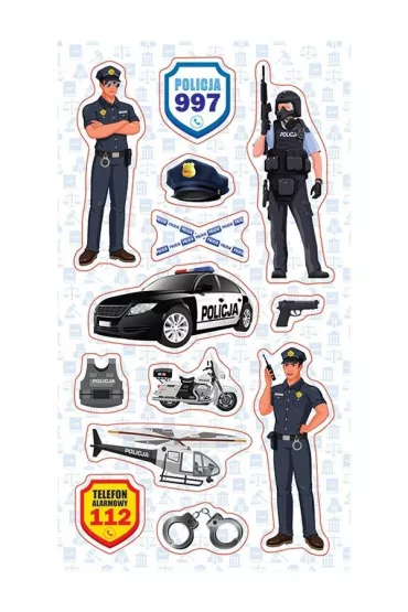 Ranok-Creative Naklejki Policjanci