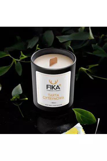 Fika Candles&Goods wieca sojowa - Tarta cytrynowa 160 ml