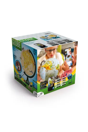 Globus 250 zoologiczny pod�wietlany z opisem Multi Globe AR