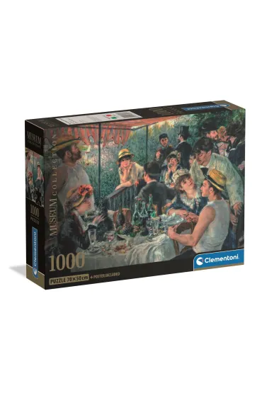 Puzzle 1000 el. Museum Renoir - Luncheon Of The Boatin Clementoni