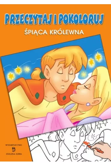Przeczytaj i pokoloruj �pi�ca kr�lewna