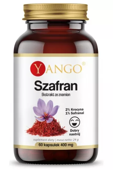Yango Szafran 400 mg Suplement diety 60 kaps.