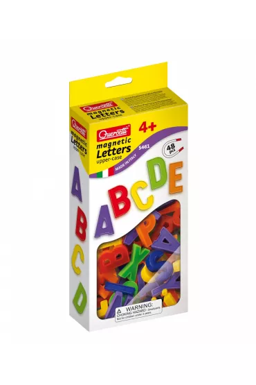 Quercetti Literki magnetyczne du�e 48 szt.