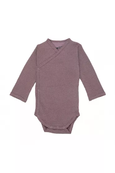 Lodger Body kopertowe niemowlce dugi rkaw baweniane wrzosowe Ciumbelle Rose rozm. 80