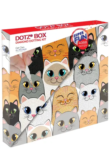 Diamond Dotz Cat Clan Dotz Box Dante