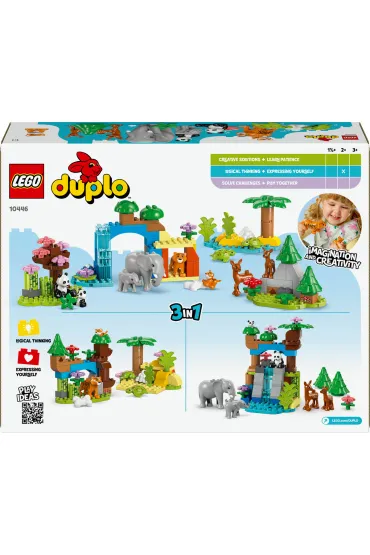 LEGO DUPLO Town Rodziny dzikich zwierz�t 3 w 1 10446