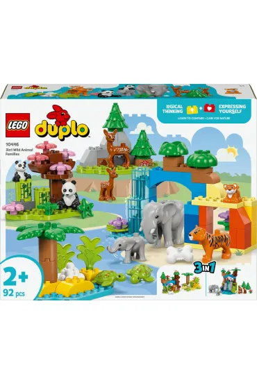 LEGO DUPLO Town Rodziny dzikich zwierz�t 3 w 1 10446