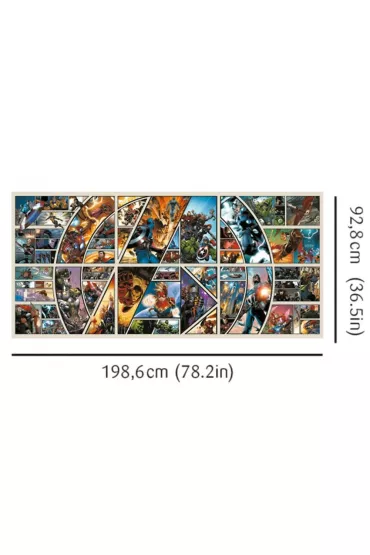 Puzzle 9000 el. UFT Marvel - Across The Comic Universe Trefl