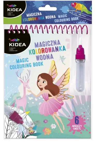 Wielorazowa kolorowanka wodna Magia