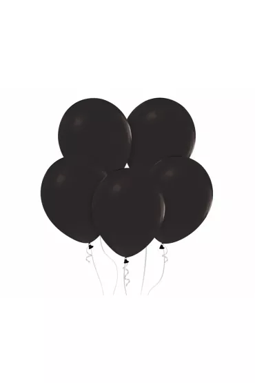 Godan Balony pastelowe Beauty&Charm czarne 30cm