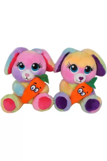 Zaj�czek t�czowy z marchewk� 18cm MIX Sun-Day