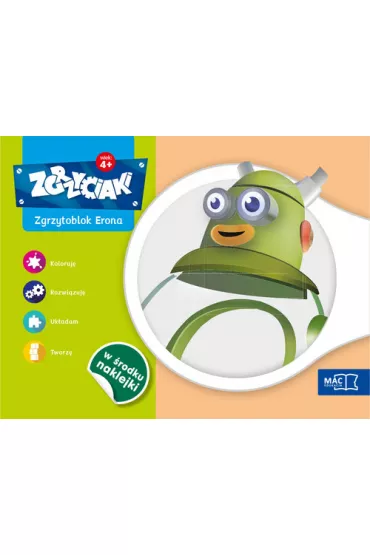 M.ZGRZYTOBLOK ERONA RYSUJ KOLORUJ ROZWIAZUJ 4+