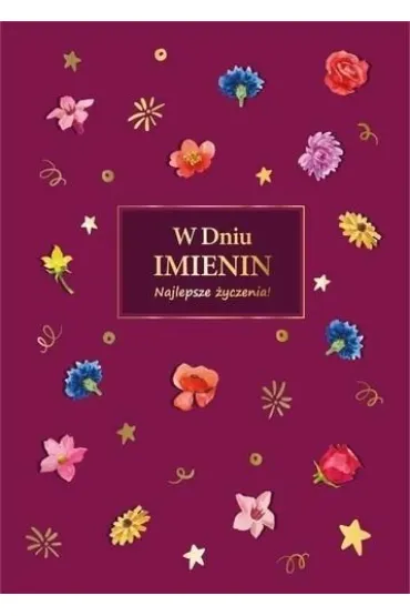 Armin Style KARNET IMIENINY B6 Z KOP AS GM-1360 FOL