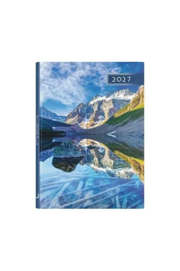 Terminarz 2027 A5 kolorowy krajobraz - pr zb