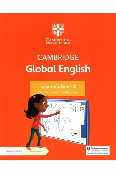 Cambridge Global English Learner`s Book 2 with Digital Access (1 Year) - Caroline Linse, Elly Schottman