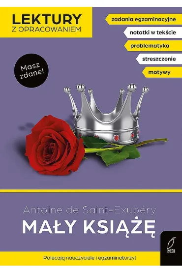 Ma�y ksi���. Lektury z opracowaniem - Antoine de Saint Exupery, Izabella Bartol