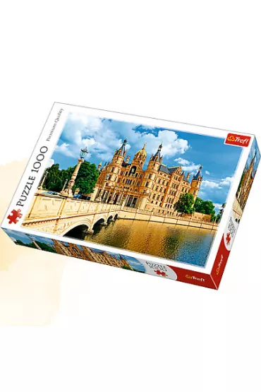 Puzzle 1000 el. Zamek w Schwerinie Trefl