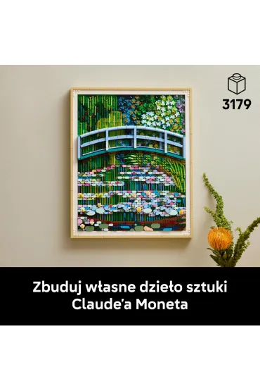 LEGO ART Claude Monet — Most nad stawem z liliami wodnymi 31220