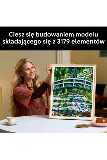 LEGO ART Claude Monet — Most nad stawem z liliami wodnymi 31220