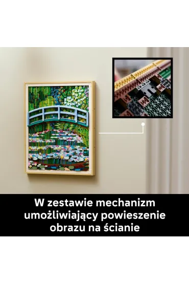 LEGO ART Claude Monet — Most nad stawem z liliami wodnymi 31220
