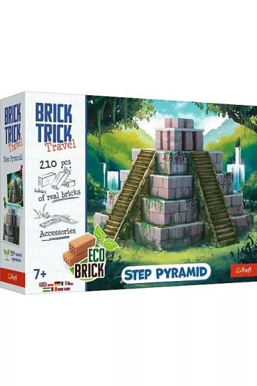 Brick Trick Travel - Piramida Schodkowa M TREFL