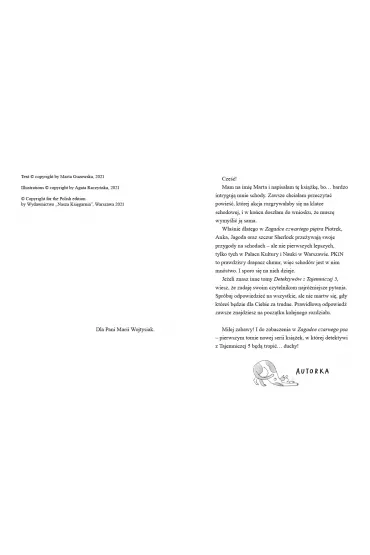 Zagadka czwartego pi�tra. Detektywi z Tajemniczej 5. Tom 7 - Marta Guzowska