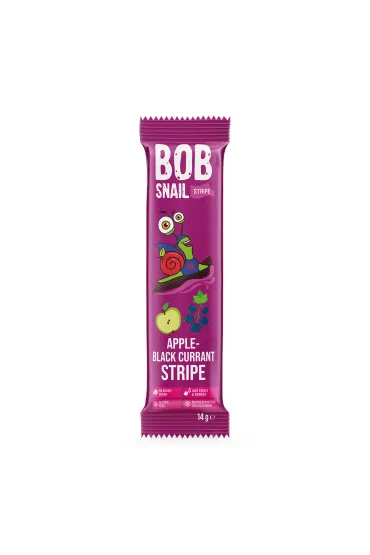 Bob Snail Przek�ska jab�kowo-porzeczkowa bez dodatku cukru 14 g
