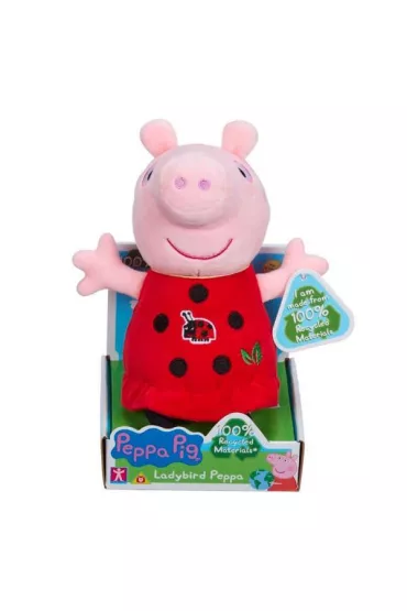 Maskotka �winka Peppa biedronka 20cm Eko plusz 07382 Tm Toys